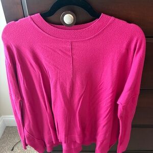Size M Karlie Pink Long Sleeve Tunic Sweater